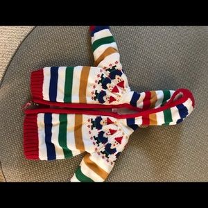 Hanna Andersson gnome Sherpa sweater size 60